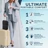 ComfiLife Ergo-Gel Compact Foldable Airplane Travel Seat Cushion Support