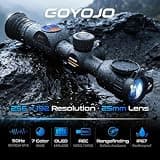 GOYOJO GRS225-RF Thermal Riflescope with Integrated Laser Rangefinder and Ballistic Calc