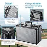 boldblox Large 4-Row Graded Card Storage Box with Integrated Combo Lock