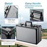 boldblox Large 4-Row Graded Card Storage Box with Integrated Combo Lock