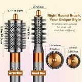 YTCHYYSK 20mm Small Round Volumizing Brush Attachment for Dyson Airwrap