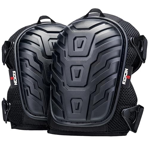 NoCry Heavy-Duty Professional Gel Knee Pads for Demolition and Carpentry
