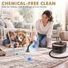 Enromted 2500W Portable Steam Cleaner with Continuous Refill Capability