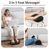 Medcursor Foot and Calf Massager Machine with Adjustable Intensity and Heat