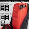 GORUCK Rucker 4.0 20L Black Heavy-Duty Rucking Backpack with EVA Foam Padding