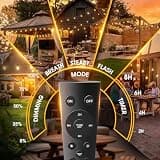 addlon 50ft Commercial Grade Outdoor LED String Lights with Shatterproof Edison Bulbs
