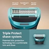 Philips Norelco Body Groomer 9000 Series BG9480/50 with UV Cube Cleaner
