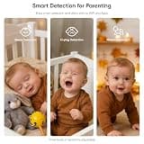 Bonoch 5.5-Inch 2K Video Baby Monitor with 240-Hour Standby & Smart Detect