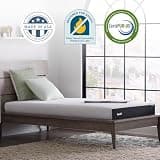 Lucid 6-Inch Firm Gel Memory Foam Twin Mattress with Bamboo Charcoal Layer