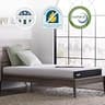 Lucid 6-Inch Firm Gel Memory Foam Twin Mattress with Bamboo Charcoal Layer