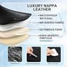 JAOGAUS Custom Nappa Faux Leather Front Bucket Seat Covers with Storage