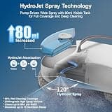 HUTT S55 Pro Window Cleaning Robot with 6500Pa Suction and HydroJet Pump