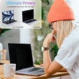Peslv Magnetic Anti-Blue Light Privacy Screen Filter for 15-Inch MacBook Air