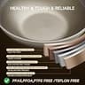 SUMEIGUAN 13-Inch Titanium Scratch-Resistant Nonstick Wok with Cool-Touch Handle