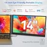 Blackview DCM6 14-Inch 1080P FHD IPS Triple Portable External Screen Extender