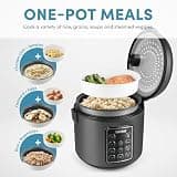 Aroma ARC-966BD Digital Rice Cooker and Multicooker, 6-Cup Uncooked