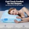 QUTOOL Enhanced Cooling Adjustable Shredded Foam King Pillows, Set of 2