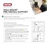 Genie Model B6172H Smart Wall Mount Garage Door Opener with Battery Backup