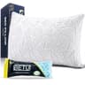 BETU Queen Size Dual-Sided Ice Silk Cooling Shredded Memory Foam Bed Pillow