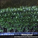 Joomer Plug-in 360 LED Green Wire Mesh Net Lights, 12ft x 5ft Coverage