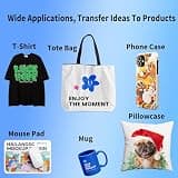 Pinckney Cartridge-Free Super-Tank Sublimation Printer with Ink Bundle
