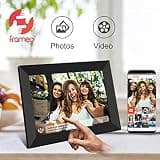 akimart 10.1-Inch Smart WiFi Digital Photo Frame with Calendar Synchronization