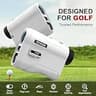 REVASRI Golf Rangefinder with External Slope Switch, Pin Lock and 1000-Yard Range