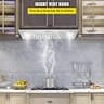 VEVOR 30-Inch Insert Range Hood with Push Button Control, 800 CFM, Stainless