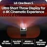 LG CineBeam S PU615U 4K Smart Ultra Short Throw Projector