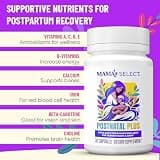 Mama's Select Postnatal Vitamin for Hair Recovery and Milk Supply Boost