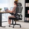 TRALT Ergonomic Office Chair with High-Resilience Molded Foam Seat Cushion