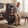 MCombo 7287 Compact Power Lift Recliner Chair with Extended Footrest