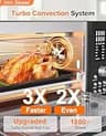 Nuwave Bravo Pro Smart Air Fryer Toaster Oven Combo 21-Quart 10-in-1 System
