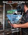 PLOWIC 2-in-1 Portable Handheld Gasless Flux Core MIG and Stick Welder