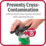 Good Cook Safe Cut Side-Cutting Smooth Edge Manual Can Opener Tool, Black