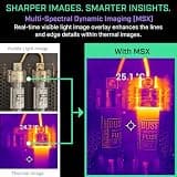 FLIR TG165-X Handheld Thermal Imaging Camera with Bullseye Laser Targeting