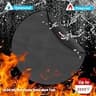 DocSafe 38-Inch Round Fire Pit Mat with 4-Layer 2000-Degree Heat Protection