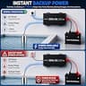 VUFUMSY 2500-Watt Pure Sine Wave Battery Backup System with Auto Switch