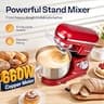 VIVOHOME 660W 10-Speed Tilt-Head Kitchen Electric Stand Mixer, 6-Quart