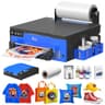 DXZ A4 DTF Printer with Roll Feeder and XP600 Printhead