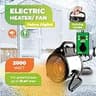 BioGreen Palma Electric Greenhouse Heater and Fan with Digital Thermostat