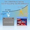 Marsenergy 12V 100Ah LiFePO4 Deep Cycle Battery Grade A Cells Group 24