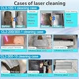 AchiPrin 300W JPT Pulsed Fiber Laser Cleaning Machine with Flat-Top Beam Profile