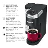Keurig K-Supreme Single Serve Pod Coffee Maker with MultiStream Technology and 66oz Tank