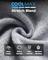 Venustas 14-Hour Full-Foot Heating Composite Wire Electric Heated Socks