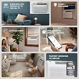 TCL H8W35W Smart 8,000 BTU Window Air Conditioner with Voice Control