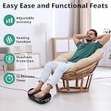 Medcursor Foot and Calf Massager Machine with Adjustable Intensity and Heat
