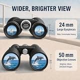 Sogries 12x50 ED Premium High-Definition Binoculars for Low-Light Viewing