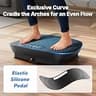 MERACH Curved Vibration Plate with LED Display and Real-Time Calorie Tracker