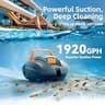 CoasTeering Planet Edge Cordless Pool Vacuum, 120-Minute Runtime, 7.5 lbs